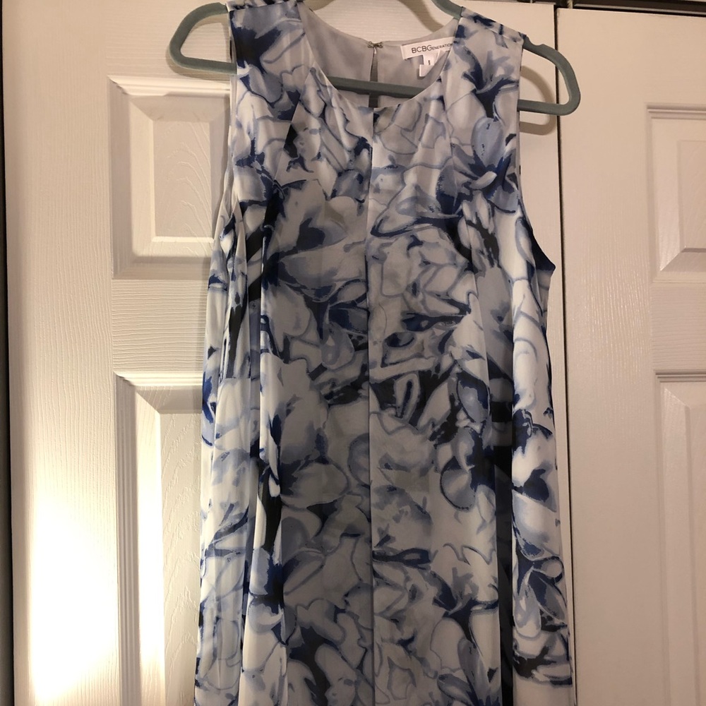BCBGeneration blue floral dress